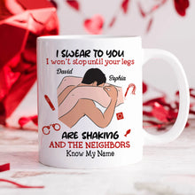Load image into Gallery viewer, Personalized Couple Mug - I Swear To You Coffee Mug PopCulturePrints
