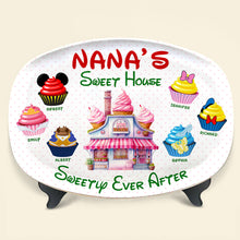 Load image into Gallery viewer, Nana's Personalized Sweet House Resin Plate Resin Plate PopCulturePrints
