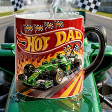Load image into Gallery viewer, “Speed into Fun with Smokin' Fast Dad!” - Personalized Magic Mug for Dads, Grandpas, and More Coffee Mug PopCulturePrints
