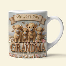 Load image into Gallery viewer, We Love You Grandma Mug - Custom Personalized Gift for Grandma Coffee Mug PopCulturePrints
