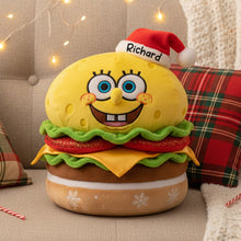 Load image into Gallery viewer, Transform Your Home with a Funny Burger Custom Shape Pillow - Personalized Kids Gift Pillow PopCulturePrints

