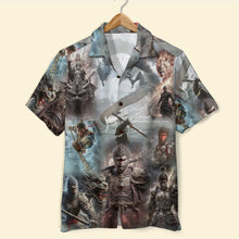 Load image into Gallery viewer, Mythical Wukong Adventure Hawaiian Shirt Hawaiian Shirts PopCulturePrints
