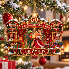 Load image into Gallery viewer, 'Tis the Season to Put on a Show - Personalized 50 Years of Timeless Entertainment Ornament
