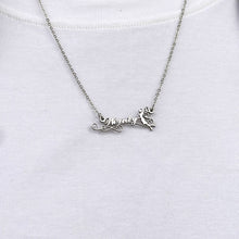 Load image into Gallery viewer, &quot;Enchanting Name Necklace with Magic Fairy Charm - Personalized Gift for Moms, Grandmas, and Loved Ones&quot; Necklace PopCulturePrints

