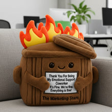 Load image into Gallery viewer, Thank You for Being My Emotional Support Coworker - Personalized Pillow Gift for Colleagues Pillow PopCulturePrints
