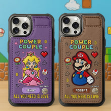 Load image into Gallery viewer, All You Need is Love - Personalized Couple Wallet Phone Case Phone Case PopCulturePrints
