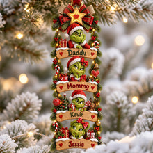 Load image into Gallery viewer, “Merry Family Moments” - Personalized Christmas Ornament for Family
