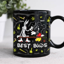 Load image into Gallery viewer, Personalized Best Buds Coffee Mug Coffee Mug PopCulturePrints
