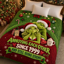 Load image into Gallery viewer, Annoying Each Other Since 1999 - Personalized Couple Blanket
