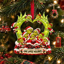 Load image into Gallery viewer, Our Lovely Mischiefs Christmas Ornament - Personalized Gifts for Grandparents Ornament PopCulturePrints
