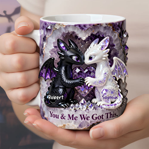 You & Me We Got This - Personalized Couple Coffee Mug Coffee Mug PopCulturePrints
