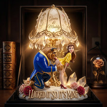 Load image into Gallery viewer, I Licked It So It's Mine - Personalized Acrylic Light Box for Couples Light Box PopCulturePrints
