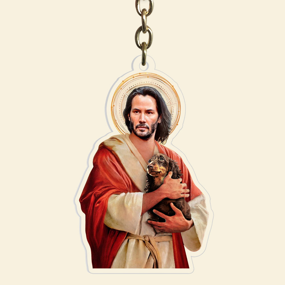 Personalized Dog Lover Keychain - Unique Gift for Pet Enthusiasts Keychains PopCulturePrints