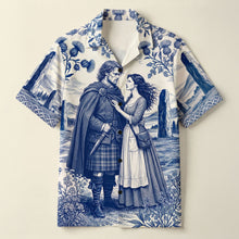 Load image into Gallery viewer, “Embrace Your Adventure!” - Fantasy Time Traveler Hawaiian Shirt - Personalized Gift for Him &amp; Her
