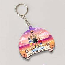 Load image into Gallery viewer, Custom Pirate Mom Keychain - Mother&#39;s Day Gift Keychains PopCulturePrints
