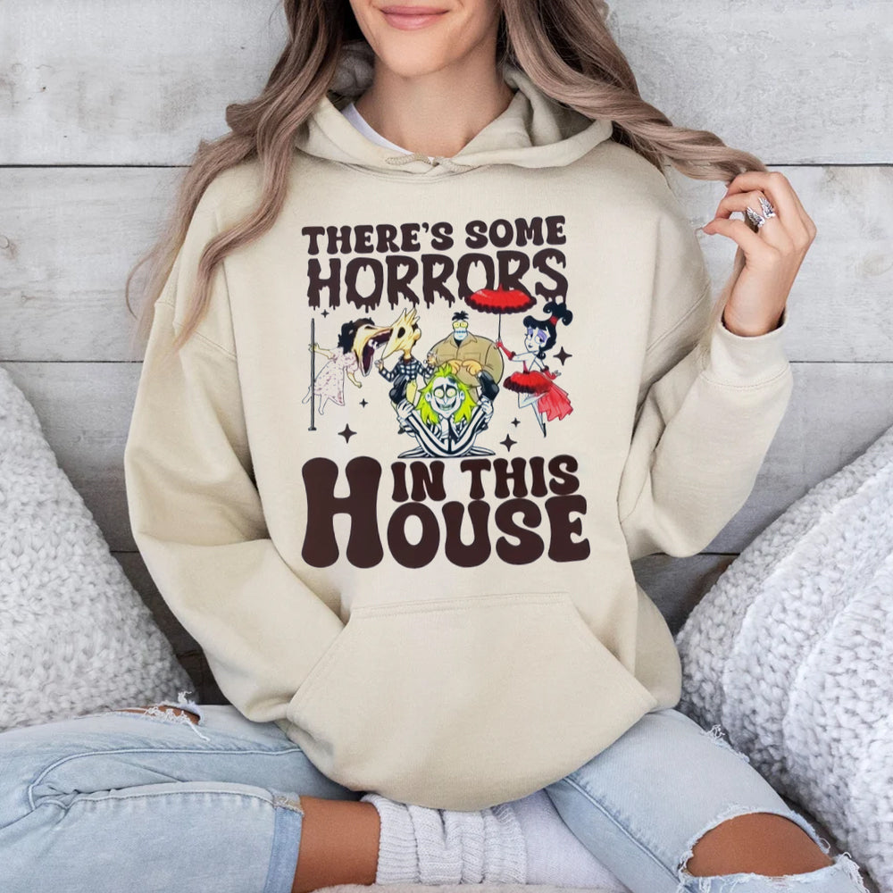 Horror House Hoodie - Unique Halloween Gift For Horror Enthusiasts