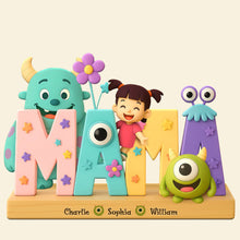 Load image into Gallery viewer, Bring Joy to Your Mom with Our Customizable Acrylic Plaque - Personalized Gift for Mom and Grandma Shaped Plaques PopCulturePrints
