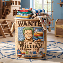 Load image into Gallery viewer, Wanted Adventure Laundry Basket - Personalized Gifts 03paqn110726 Laundry Basket PopCulturePrints
