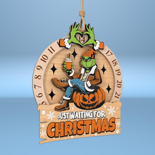 Load image into Gallery viewer, Funny Christmas Lovers Ornament - Just Waiting For Christmas
