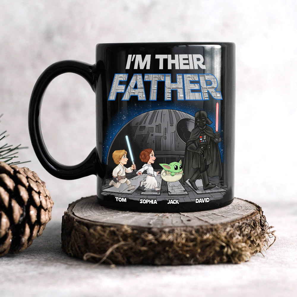 Custom Father's Day Mug - Galactic Dad Theme Coffee Mug PopCulturePrints