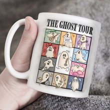 Load image into Gallery viewer, Personalized Ghost Tour Halloween Mug for Music Lovers
