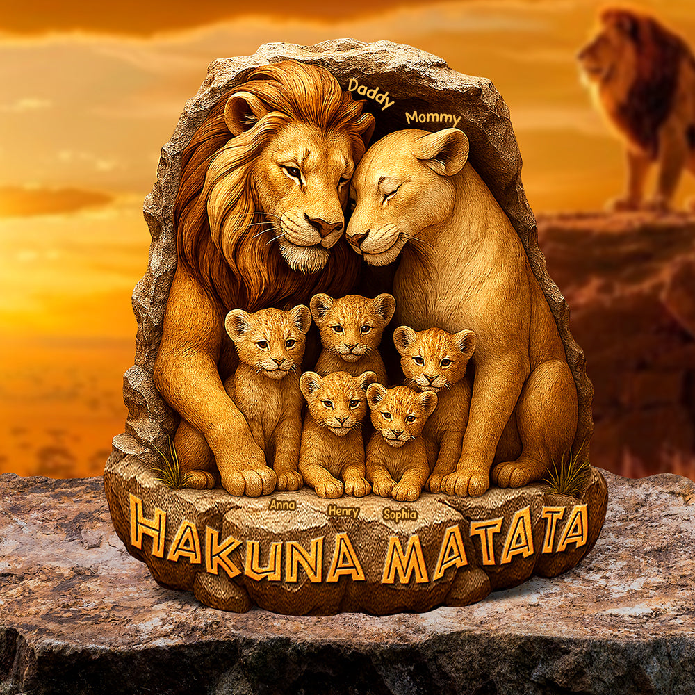 Family is Where Life Begins - Personalized Family Plaque Gift Shaped Plaques PopCulturePrints