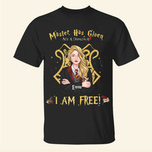 Load image into Gallery viewer, Personalized Harry Potter Graduation T-Shirt - Custom Name
