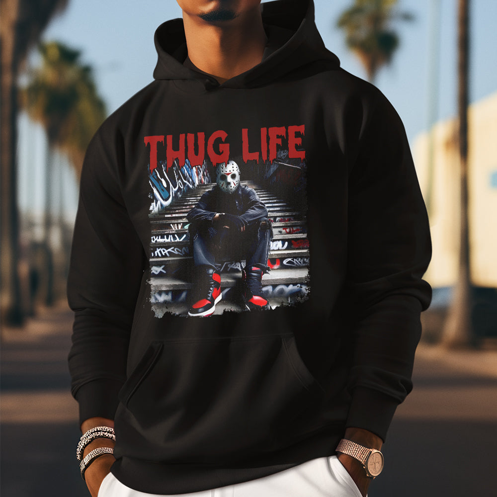 Thug Life Halloween Shirt for Horror Fans