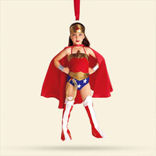 Load image into Gallery viewer, Custom Superhero Christmas Ornaments for Kids Ornament PopCulturePrints
