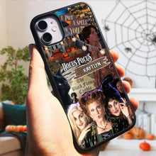 Load image into Gallery viewer, Personalized &#39;Hocus Pocus&#39; Horror-Themed Halloween Phone Case
