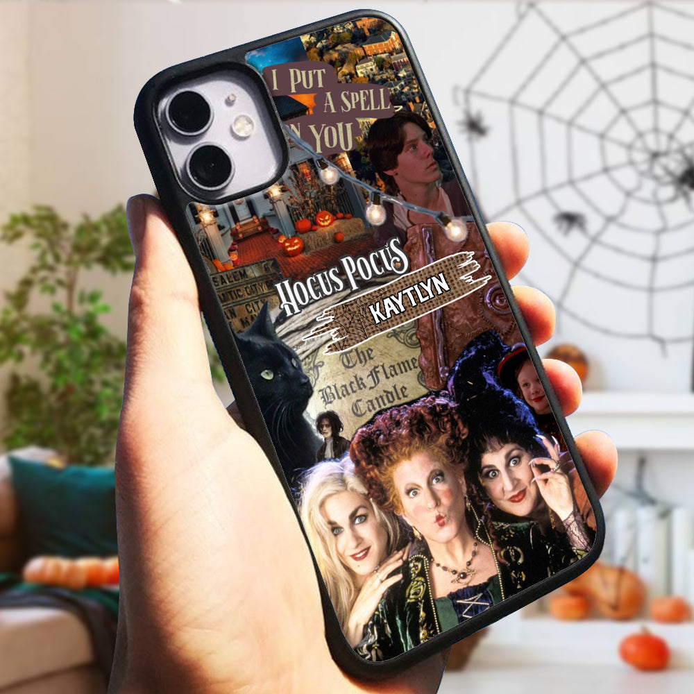 Personalized 'Hocus Pocus' Horror-Themed Halloween Phone Case