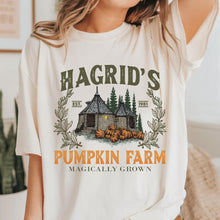 Load image into Gallery viewer, Hagrid&#39;s Pumpkin Farm Halloween Shirt - Magically Grown
