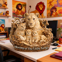 Load image into Gallery viewer, Create Cherished Memories – Personalized Mom &amp; Kids Puppy Family Plaque - Perfect Gift for Mom, Grandma, or Nanny Shaped Plaques PopCulturePrints
