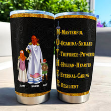 Load image into Gallery viewer, Mom, You Are M-U-T-H-E-R-Fabulous! - Personalized Tumbler Gift for Mom, Grandma &amp; More Tumbler Cup PopCulturePrints
