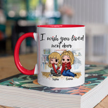 Load image into Gallery viewer, Personalized Best Friends Coffee Mug - Long Distance Friendship Gift Coffee Mug PopCulturePrints
