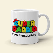 Load image into Gallery viewer, Personalized Super Dad Mug - Custom Gift for Family Coffee Mug PopCulturePrints
