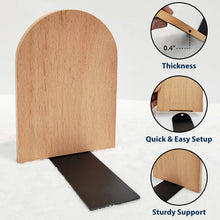 Load image into Gallery viewer, Just A Girl Who Loves Books - Personalized Wood Book Ends Wood Book Ends PopCulturePrints
