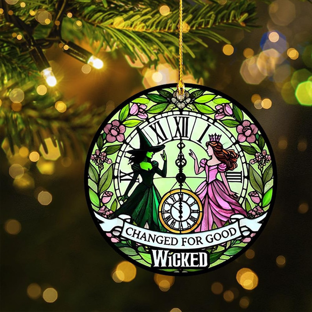 Magical Christmas Witchy Besties Ornament Ornament PopCulturePrints