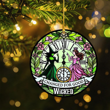 Load image into Gallery viewer, Magical Christmas Witchy Besties Ornament Ornament PopCulturePrints
