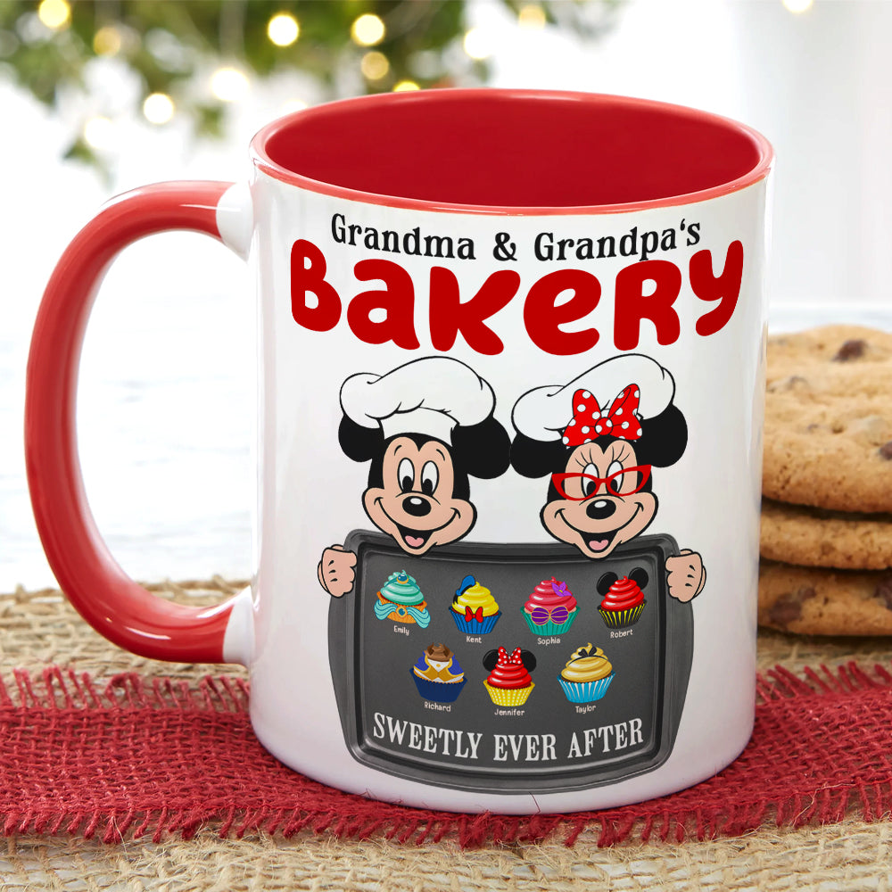 Sweetly Ever After Personalized Family Bakery Mug Coffee Mug PopCulturePrints