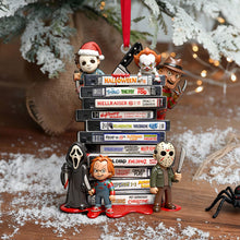 Load image into Gallery viewer, &quot;Get Spooky with Your Favorite Characters!&quot; - Horror Collection Acrylic Ornament - Personalized Gift for Horror Lovers, Christmas, and Movie Buffs Ornament PopCulturePrints
