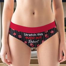 Load image into Gallery viewer, Personalized Women's Briefs - Fun and Flirty Design Boxer Briefs PopCulturePrints
