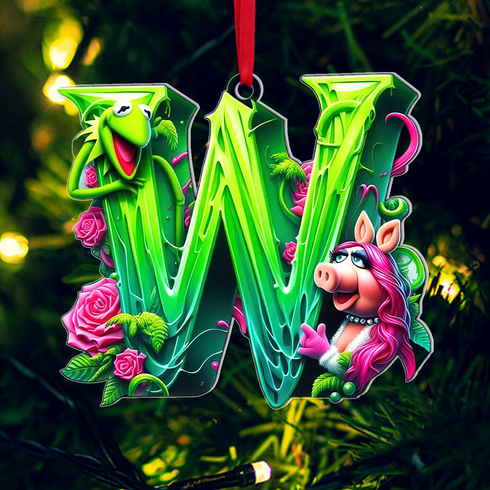 Personalized Movie Lover Alphabet Ornaments Ornament PopCulturePrints