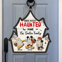 Load image into Gallery viewer, Personalized Haunted Halloween Wall Decor - Disney Inspired
