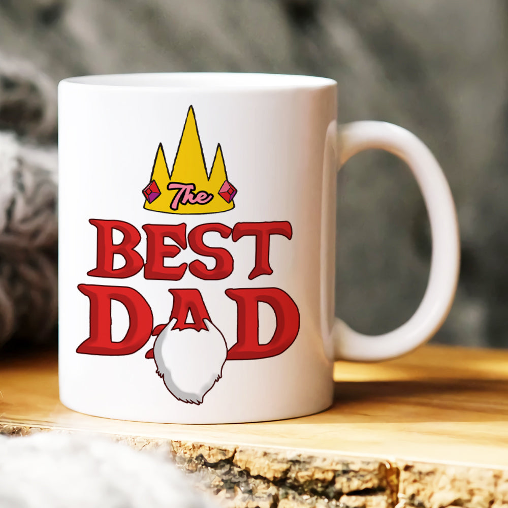 Best Dad Custom Mug with Characters and Names Coffee Mug PopCulturePrints