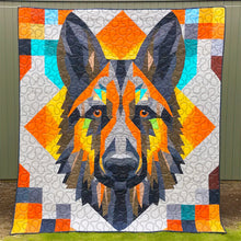 Load image into Gallery viewer, German Shepherd Christmas Quilt Bed Set - Perfect Gift for Dog Lovers Blanket PopCulturePrints
