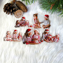 Load image into Gallery viewer, Personalized Christmas Ornament for Bakers - Custom Photo Gift Ornament PopCulturePrints
