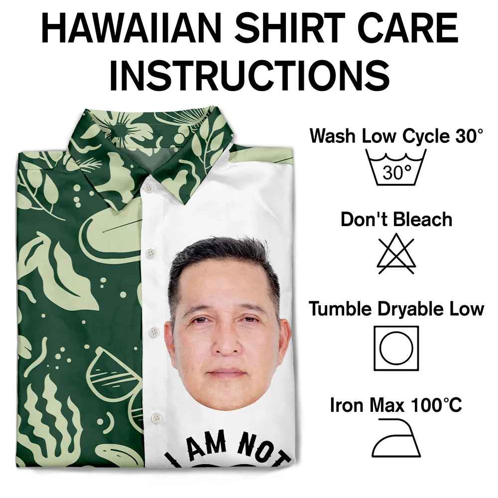 Custom Photo I'm Not Retired - Personalized Hawaiian Shirt for Dads Who Love Family Hawaiian Shirt PopCulturePrints