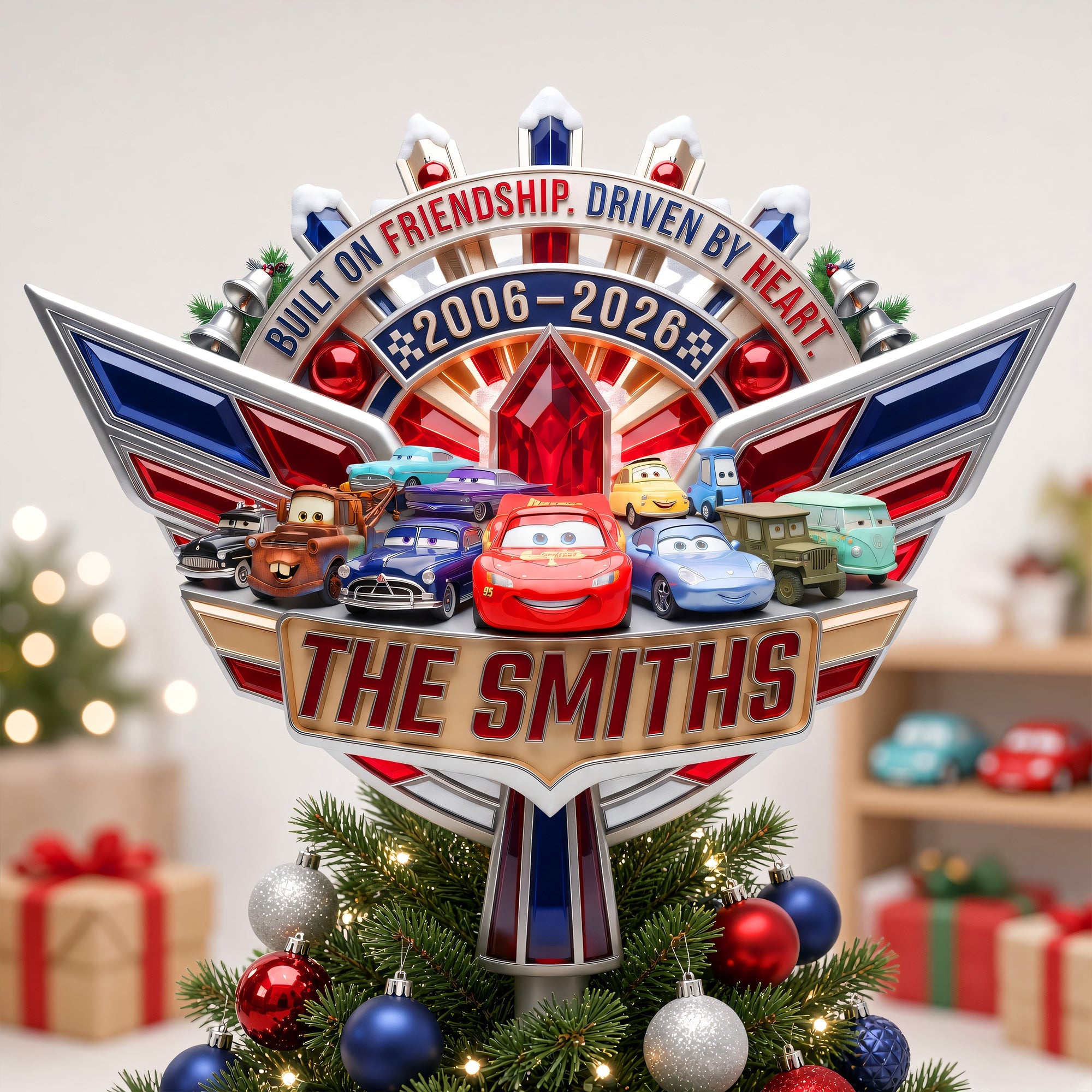Personalized Rock Album Collection Ornament - Meaningful Gift for Music Lovers