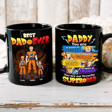 Load image into Gallery viewer, Best Dad Ever - Personalized Dragon Dad Coffee Mug for Father’s Day Coffee Mug PopCulturePrints

